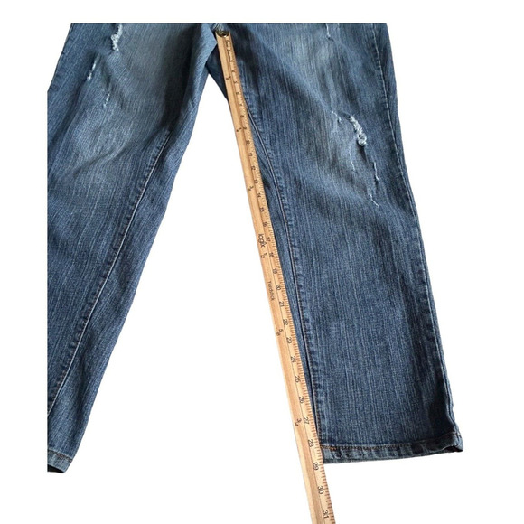 Lane Bryant Jeans Womens Size 22 Straight Leg Light Wash Tapered High Rise Denim - Picture 13 of 15